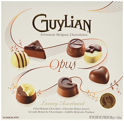Guylian Belgium Chocolates 16 Piece Luxury Assortment Opus, 6.35 Ounce