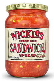 Wickles Spicy Red Sandwich Spread, 16 OZ (Pack of 3)