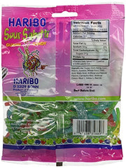 Haribo Sour Spaghetti Gummy Candy, 5 oz