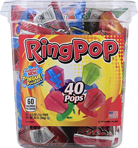 Ring Pop Hard Candy Pops