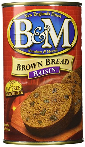 B&M Brown Bread with Raisins, 16 Oz. Can