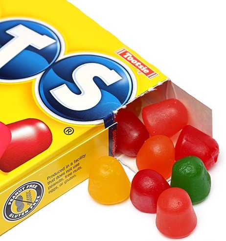 Dots Assorted Fruit Flavored Gumdrops - 6.5 oz. Theater Box (Pack of 4)
