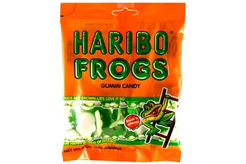 Haribo Gummies - Frogs - 5 oz