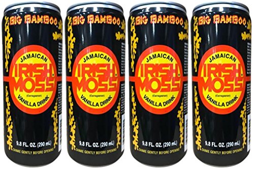 BIG BAMBOO JAMAICAN IRISH MOSS VANILLA DRINK 9.8 OZ 4PK