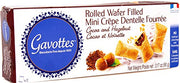 Gavottes Gourmet French Filled Mini Crepes - with Rich Chocolate Hazelnut Filling | An Irresistible All-Natural Treat Made in the Authentic French Tradition