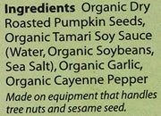 Eden Organic Spicy Pumpkin Seeds, Dry Roasted, Pocket Snacks, 1 Ounce