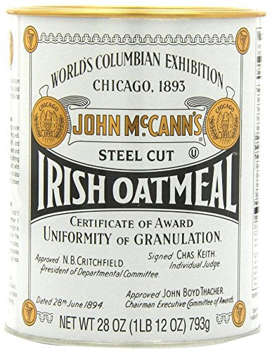 McCann's, Steel Cut Irish Oatmeal, 28 oz