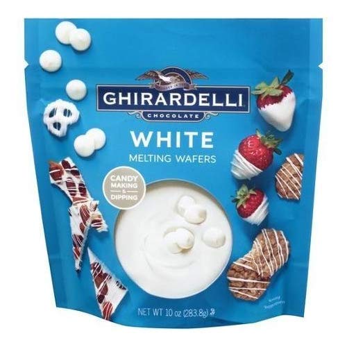 Ghirardelli, Candy Making & Dipping, White Melting Wafers, 10oz Bag