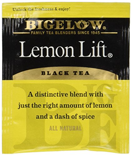 Bigelow Tea 28 Count Box, Gluten-Free Full-Caffeine Tea in Foil-Wrapped Bags