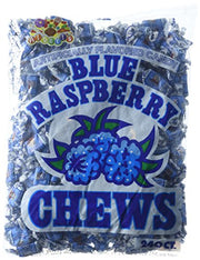 Albert's Chews Blue Raspberry 240 Piece Bag