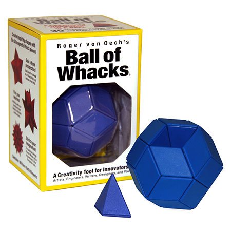 Creative Whack Company Roger von Oech's Ball of Whacks, Blue