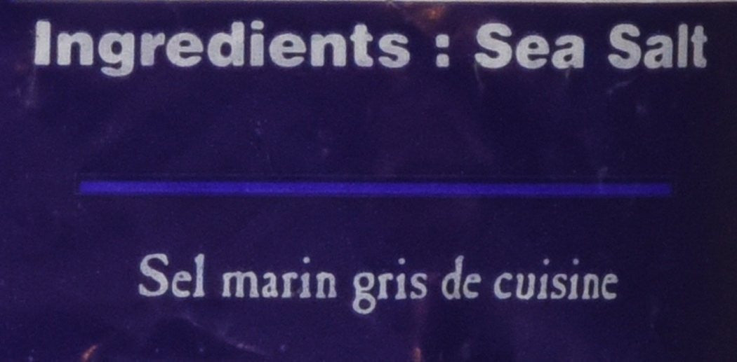 Coarse Sea Salt From Guerande - Gros Sel De Guerande - Le Guerandais 