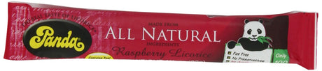 Panda All Natural Raspberry Licorice Bar, 1-1/8-Ounce Units (Pack of 36)