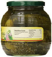Kuhne Barrel Pickles, Garlic, 35.9 oz.