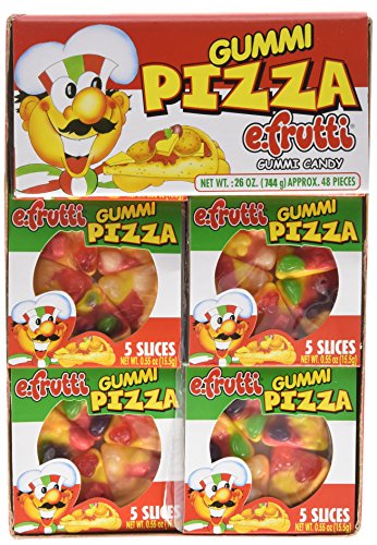 Gummi Pizza by E-Fruitti 48 Count