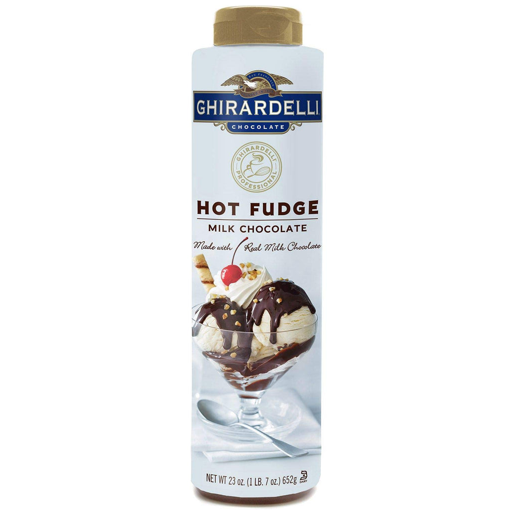 Ghirardelli Hot Fudge Squeeze Bottle | 23 oz. | Desserts & Ice Cream