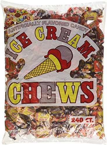 Albert's Chews Ice Cream 240 Piece Bag