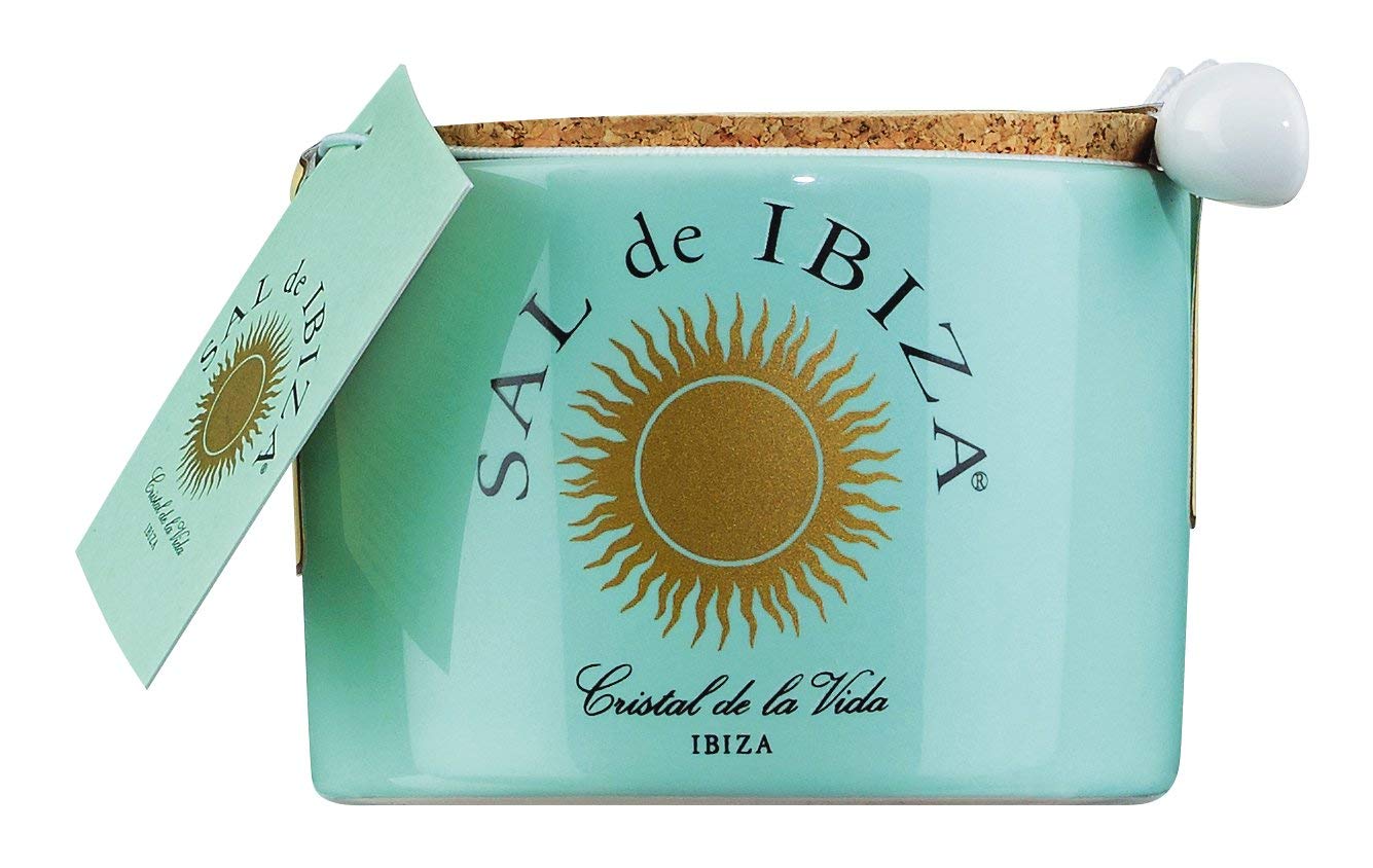 Sal De Ibiza Fleur De Sel Ceramic Jar - 150 gr