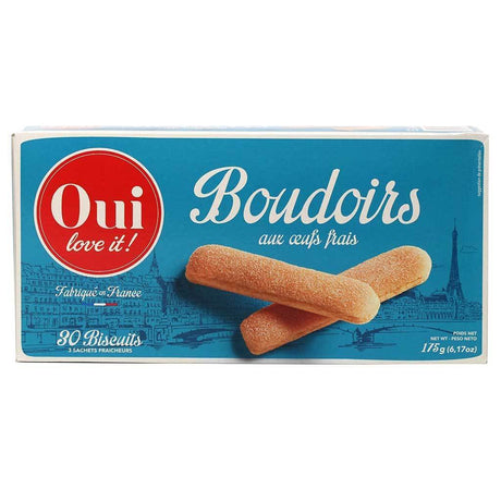 Oui Love It, French LadyFinger Biscuits (Boudoirs), 175g Box