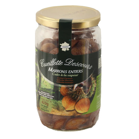 Roasted Chestnuts from France - 14.8 Ounce. - 2 jars (Pack of 2)