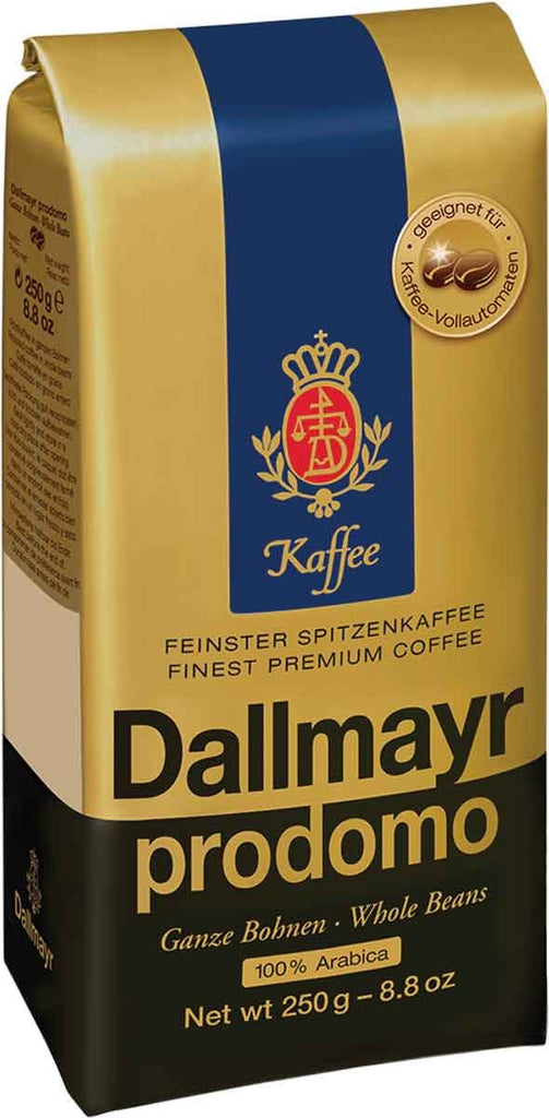 Dallmayr Prodomo Whole Bean Coffee, 8.8 Ounce