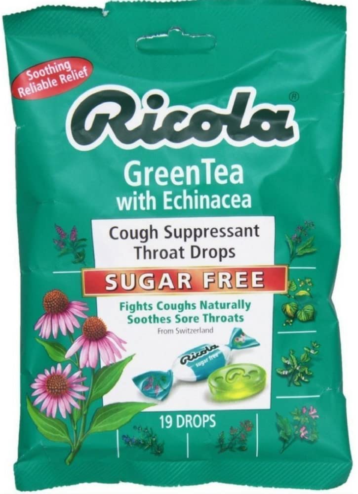 Ricola Echinacea Green Tea Lozenges, 3 Count