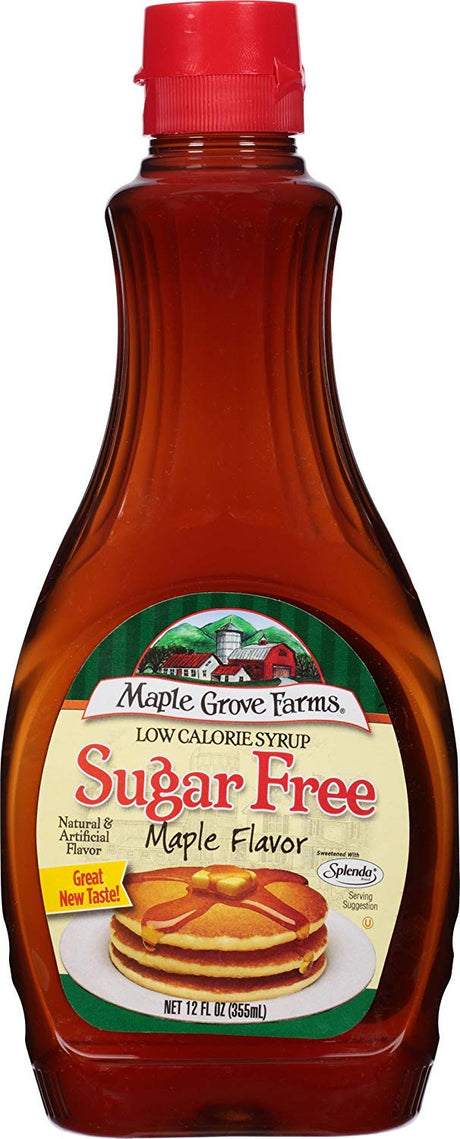 Maple Grove Farms, Syrup, Sugar Free, 24 Ounce