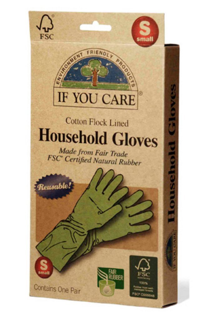 If You Care Fair Trade FSC Certified Natural Latex Household Gloves