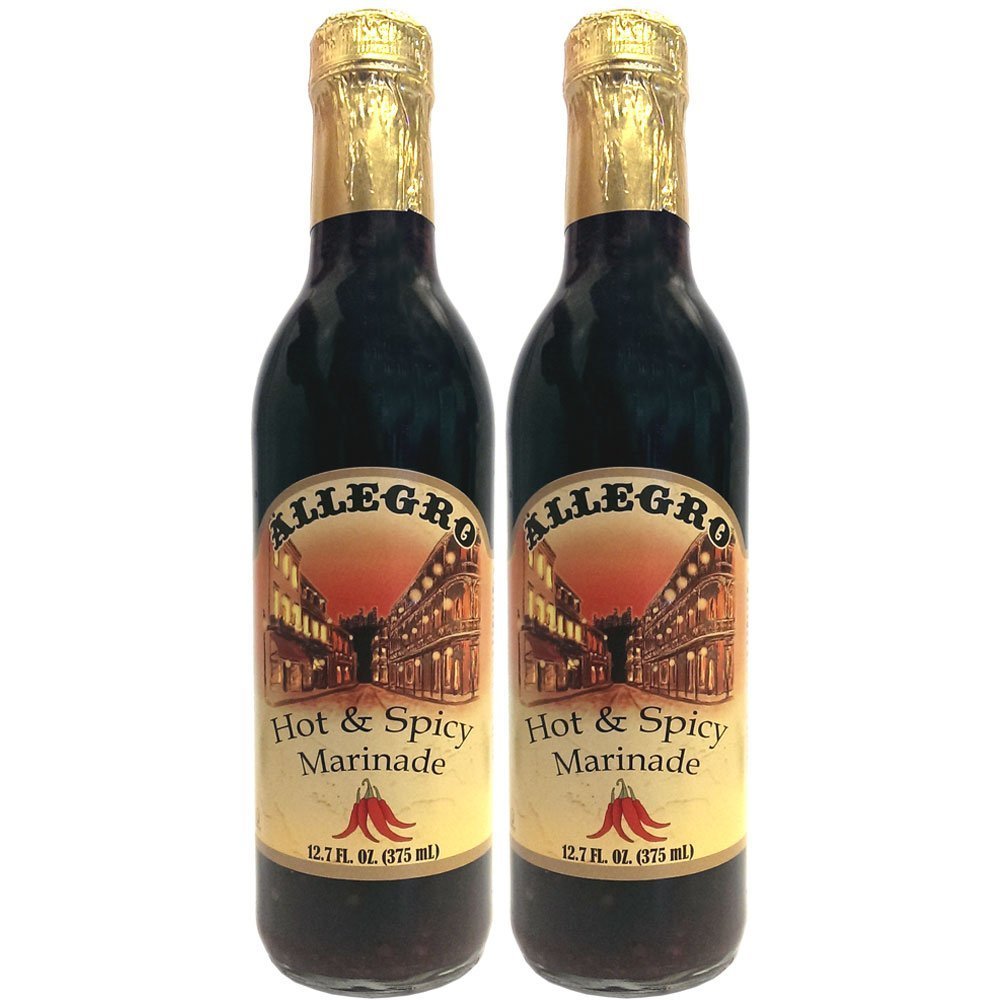 Allegro Hot & Spicy Marinade - 12.7 Oz (Pack of 2)