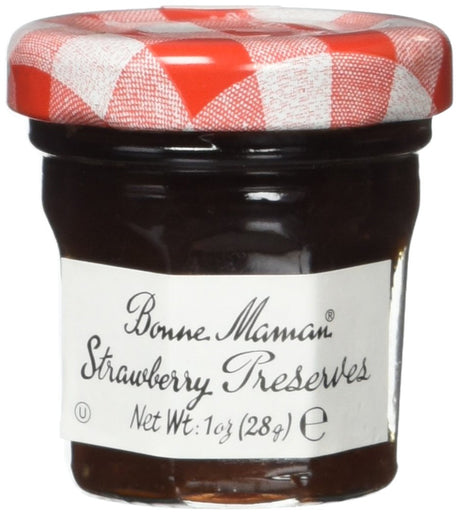 Bonne Maman Strawberry Preserve Mini Jars Kosher Jam