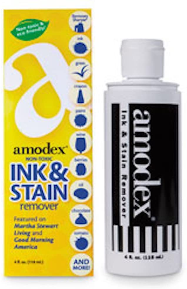 Amodex Ink & Stain Remover 4-oz bottle, 2 Packs