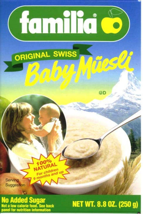 Familia Original Swiss Baby Muesli, 8.8-Ounce (Pack of 6)