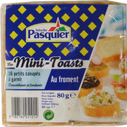 Pasquier Mini Toast  2.8 Oz Each (pack of 2 )