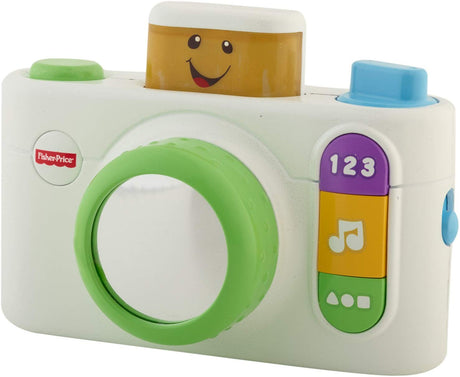 Fisher-Price Laugh & Learn Click 'n Learn Camera, White