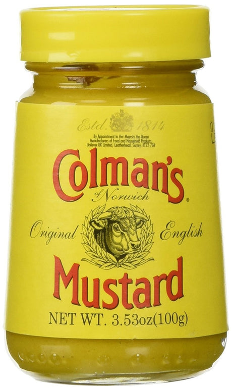 Colmans Original English Mustard -- 3.53 oz