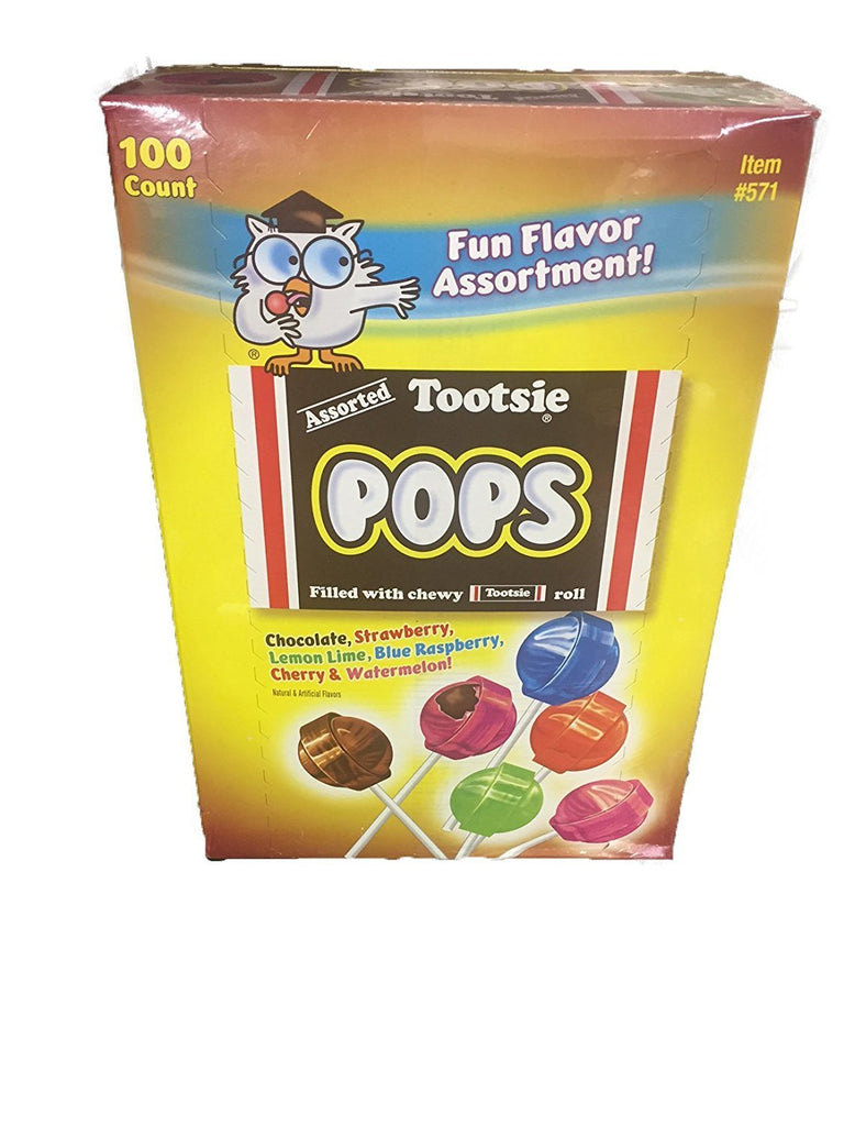 Tootsie Pops Fun Flavor Assortment 100 pops
