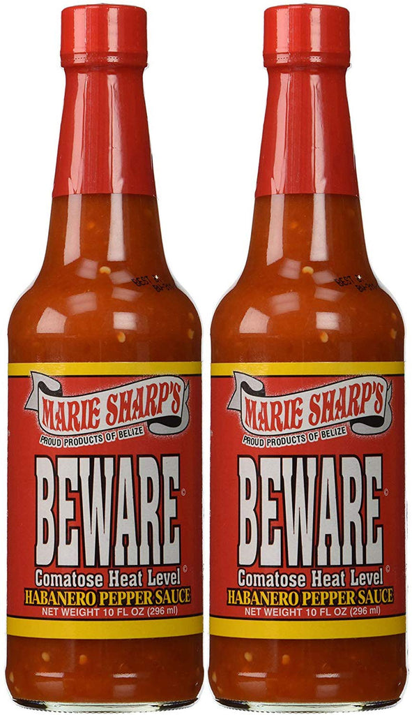 Marie Sharps Beware Comatose Hot Sauce 10oz (Pack of 2)