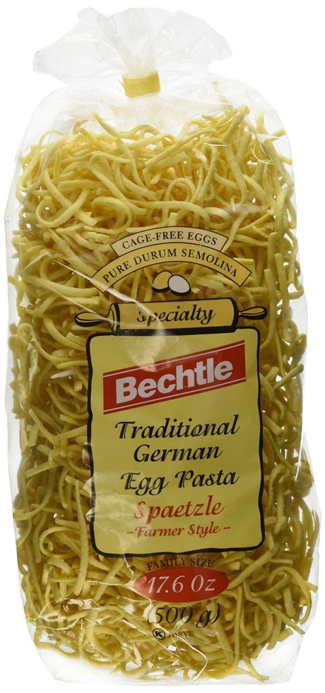 Bechtle Egg Spaetzle, Farmer Style - 17.6oz (Pack of 2)