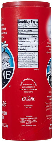 La Baleine Sea Salt Canister - Coarse - 26.5 oz