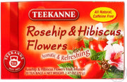 Teekanne Rosehip & Hibiscus Flowers Herbal Tea (20 Tea Bags)