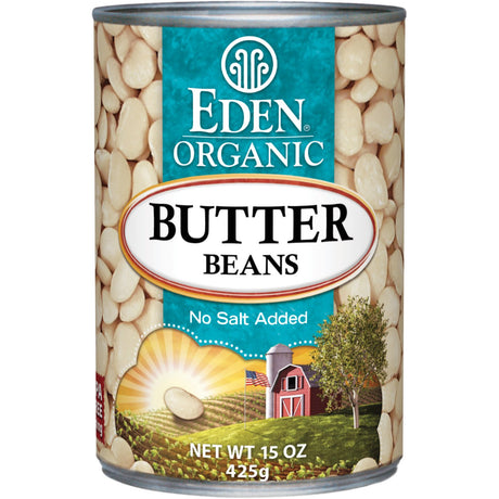 Eden Foods Organic Butter Lima Beans (12x15 OZ)