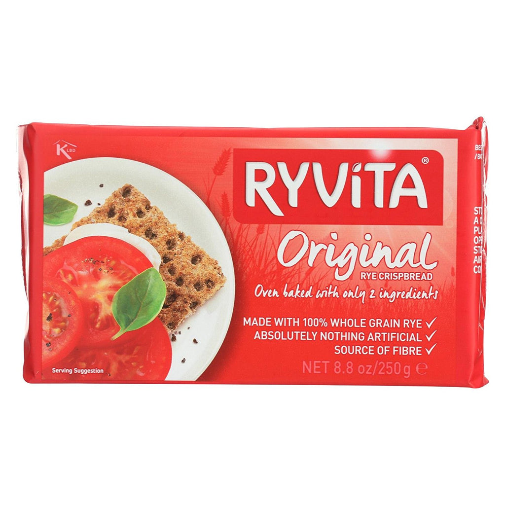 Ryvita Wholegrain Crispbread, Original Rye Crispbread, 8.8 Ounce Package (Pack of 10)