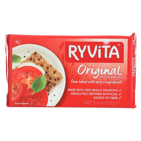 Ryvita Wholegrain Crispbread, Original Rye Crispbread, 8.8 Ounce Package (Pack of 10)