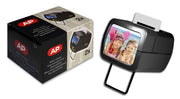 AP Photo Illuminated Slide Viewer Battery Operated & Pressure Activated Transparency Viewer for 2x2 & 35mm Photographs, Film, Pictures Tabletop & Handheld Portable Device| Made In Europe