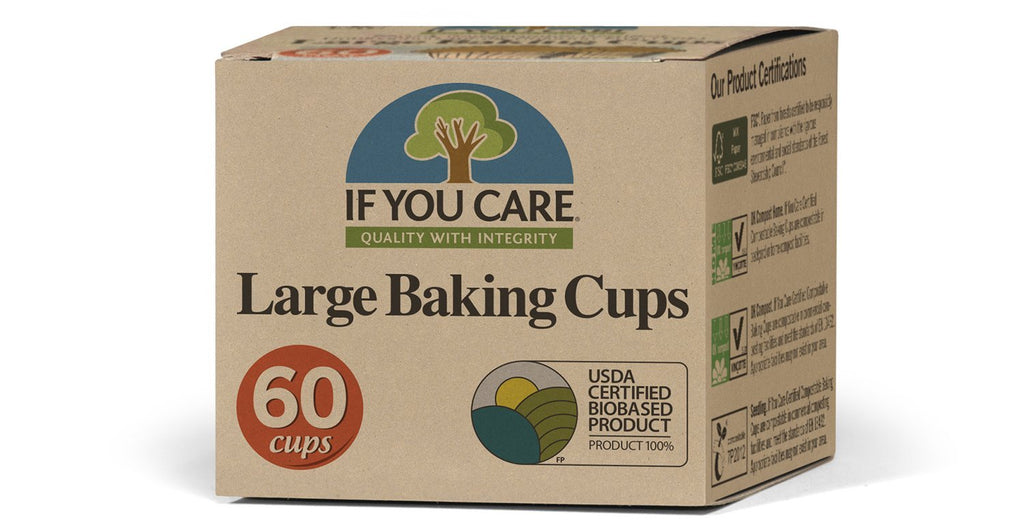 Unbleached Large Baking Cups 60 Ct
