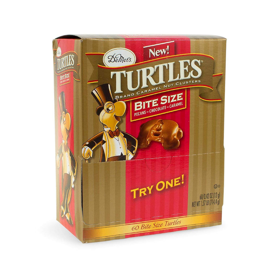 DeMet's Bite Size Turtles Candy, 60 count, 1.57 lbs