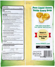 Honees Original Honey Menthol Cough Drops, 20 Count Bag