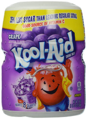 Kool-aid Grape Mix 19 Oz Container