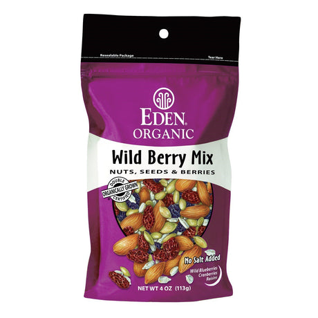 Eden Organic Wild Berry Mix Nuts, Seeds & Berries, 4 Ounce