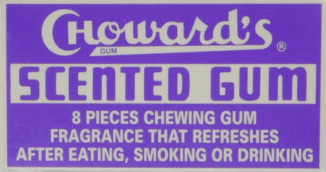 Scented Chewing Gum, Uniquely Refreshing Flavor - 8 Tablets per Package, 24 Packages per Box